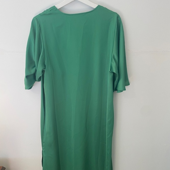 Green Zara Slip Dress - Picture 3 of 4
